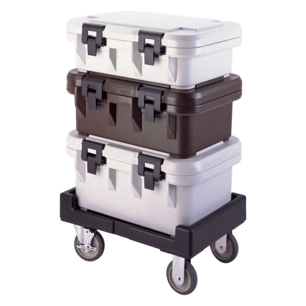 S-Series Dark Brown Food Pan Carrier for (1) 4" Deep Food Pan