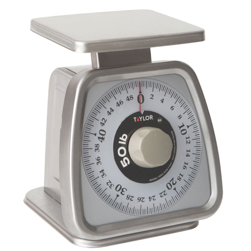 Taylor&reg; 50 lb Rotating Dial Portion Scale