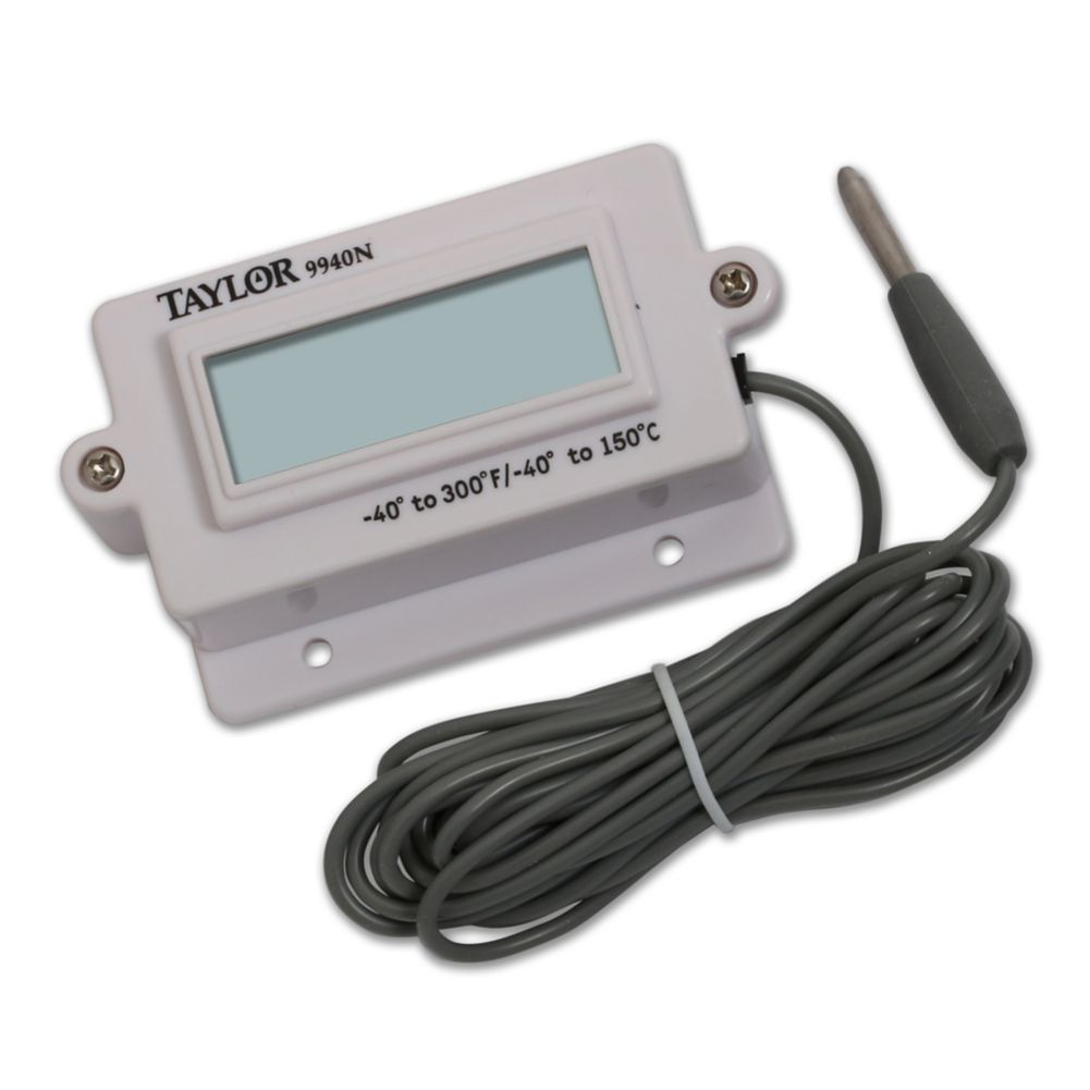 Taylor&reg; Precision Waterproof Panel Mount Digital Thermometer