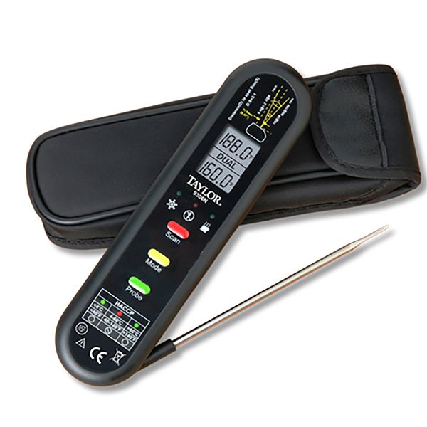Taylor&reg; Precision Waterproof Dual Temp Thermocouple / Thermometer