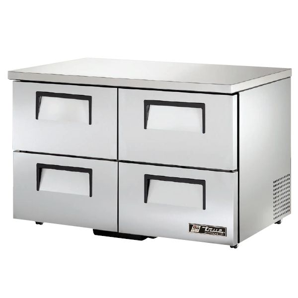 True&reg; 4-Drawer 12 Cu Ft Low Profile Undercounter Refrigerator