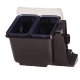 San Jamar&reg; Mini Dome&reg; 3-Pint Garnish Center
