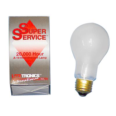 Frost A-19 60W Bulb, 4 Pack