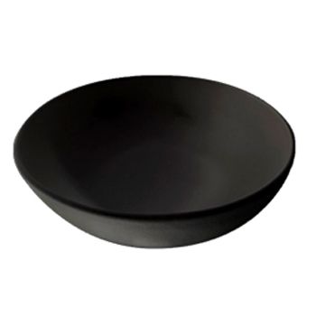 Bugambilia XS Deep Round Buffet Bowl, Black, 29-1/4 oz
