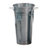 Vase, Galvanized, 18"