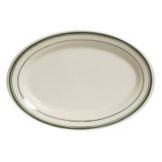 Tuxton&reg; Green Bay 9-3/8" x 6-1/2" Eggshell Oval Platter