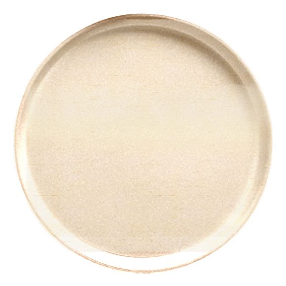 Cambro&reg; Camtray&reg; 13" Grass Mat Round Serving Tray