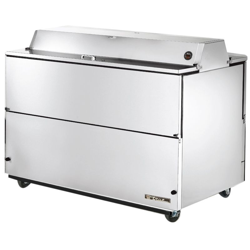True&reg; Dual Side S/S 24.5 Cu Ft Milk Cooler w/ Aluminum Interior