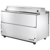 True&reg; Dual Side S/S 24.5 Cu Ft Milk Cooler w/ Aluminum Interior