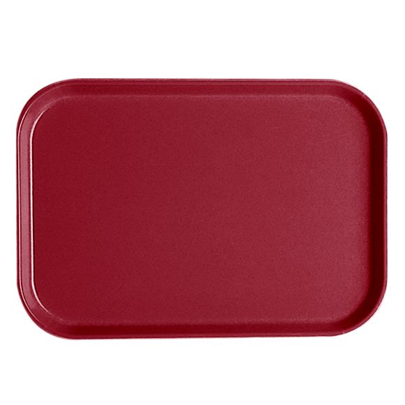Cambro&reg; Camtray Cherry Red 10-1/8" x 15" Tray Insert