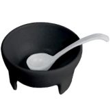 Bugambilia Large Molcajete, Black