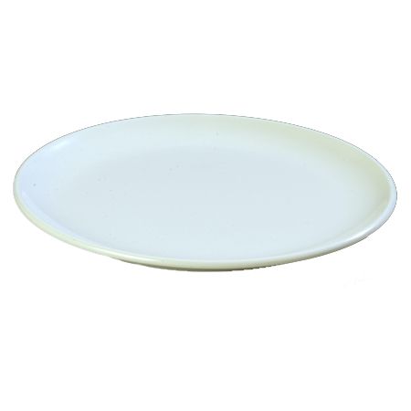Carlisle&reg; Epicure&reg; 8" White Buffet / Pizza Plate