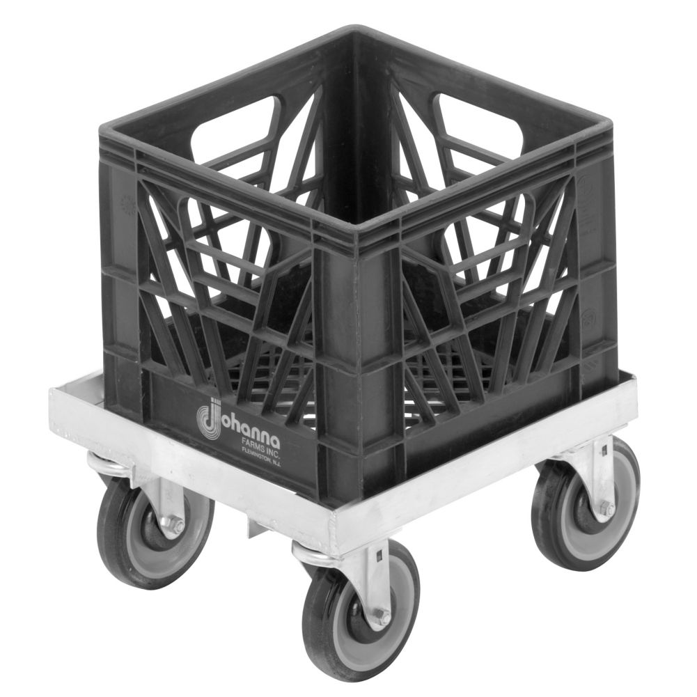 Channel Single Stack Milk Crate Dolly