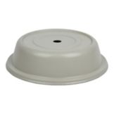 Cambro Versa 8-&frac14;" D Round Camcover Plate Cover, Antq Parch