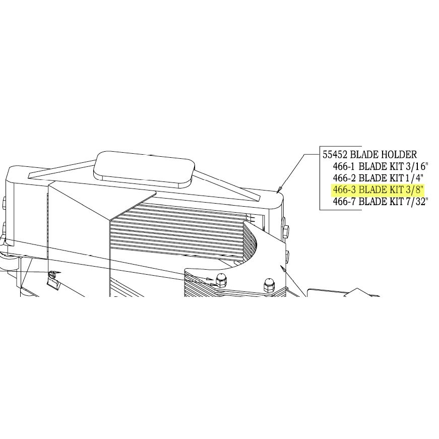 NEMCO&trade; Blade Assembly For 3/8" Easy Tomato Slicer&trade;