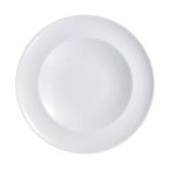 Cardinal Arcoroc Vintage White Porcelain 9-3/4" Brunch Plate
