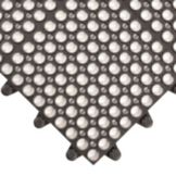 NoTrax&reg; Tek-Connect&reg; Black Mat w/ Connectors