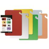 San Jamar&reg; Cut-N-Carry&reg; 18" x 24" 6 Cutting Board System