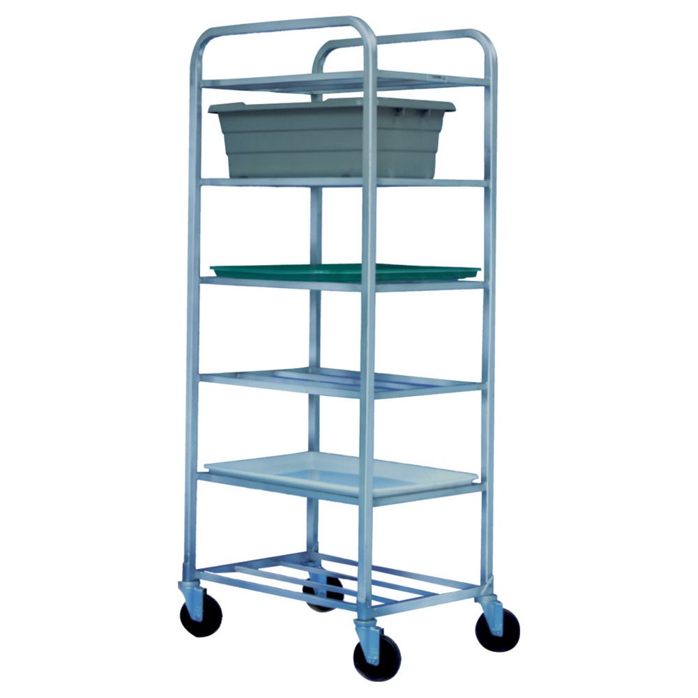 Win Holt&reg; Aluminum Universal 6-Shelf Cart