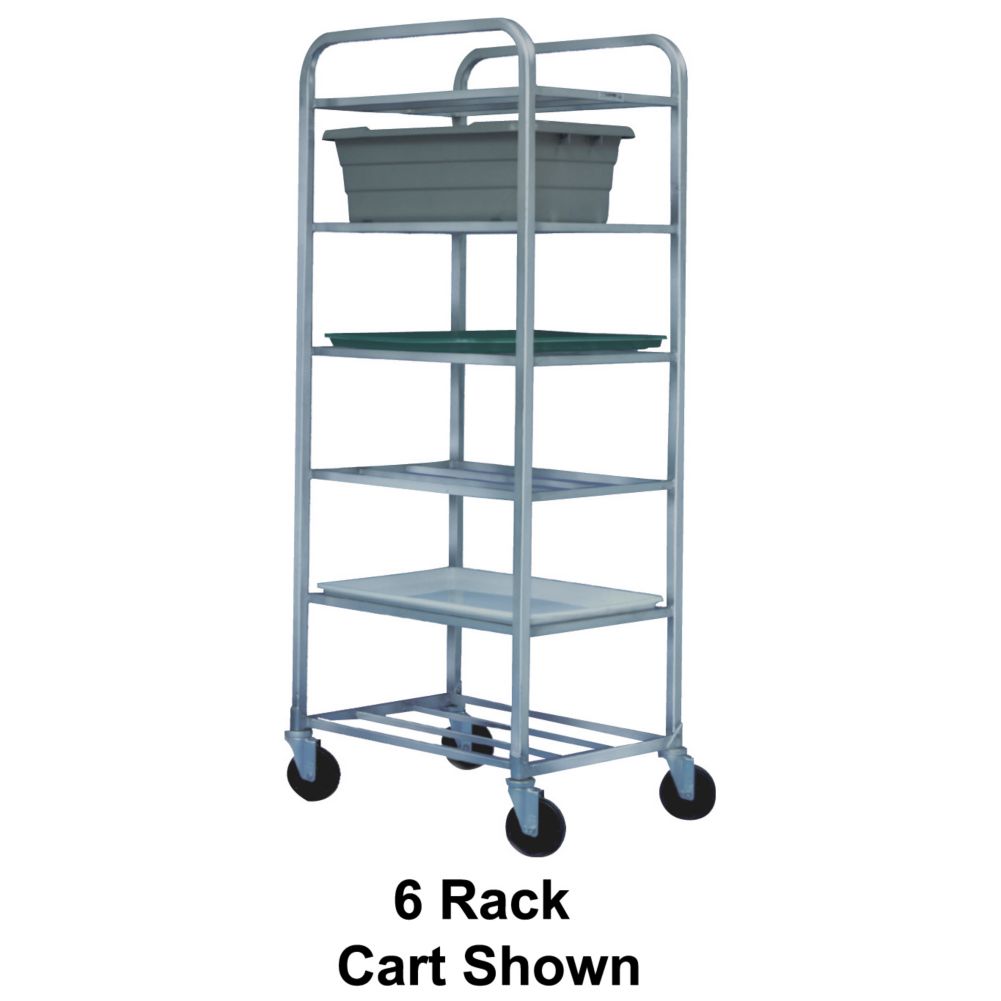 Win Holt&reg; Aluminum Universal 5-Shelf Cart