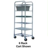 Win Holt&reg; Aluminum Universal 5-Shelf Cart