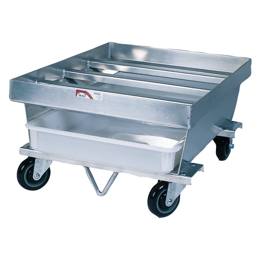 Win Holt&reg; Aluminum Wet Movers/ Chicken Dolly w/ Drip Pan