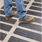 3M&trade; Safety-Walk&trade; Black 5 x 5" Gen. Purpose Tread 610