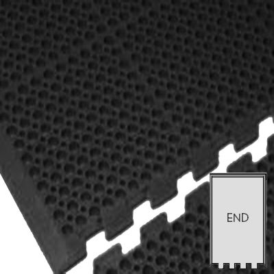VIP Duralok End Mat, Black, 38-1/2" x 61-1/2"