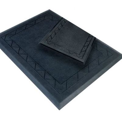 Black Comfort Zone Register Mat, 28" x 36"