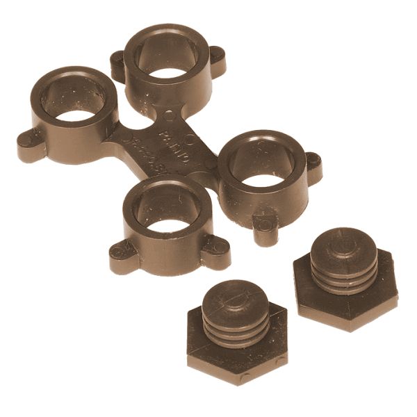 NoTrax&reg; Brown Optimat&reg; Mat Connector