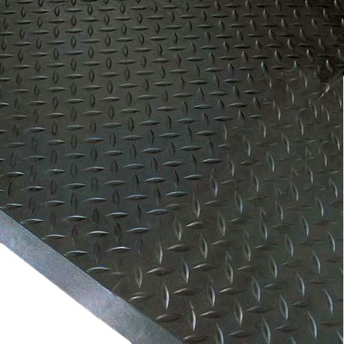 NoTrax&reg; Black 28" x 31" Footsaver&reg; Mat