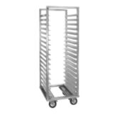 CresCor Roll-In Refridgerator Rack w/ Open Frame Design