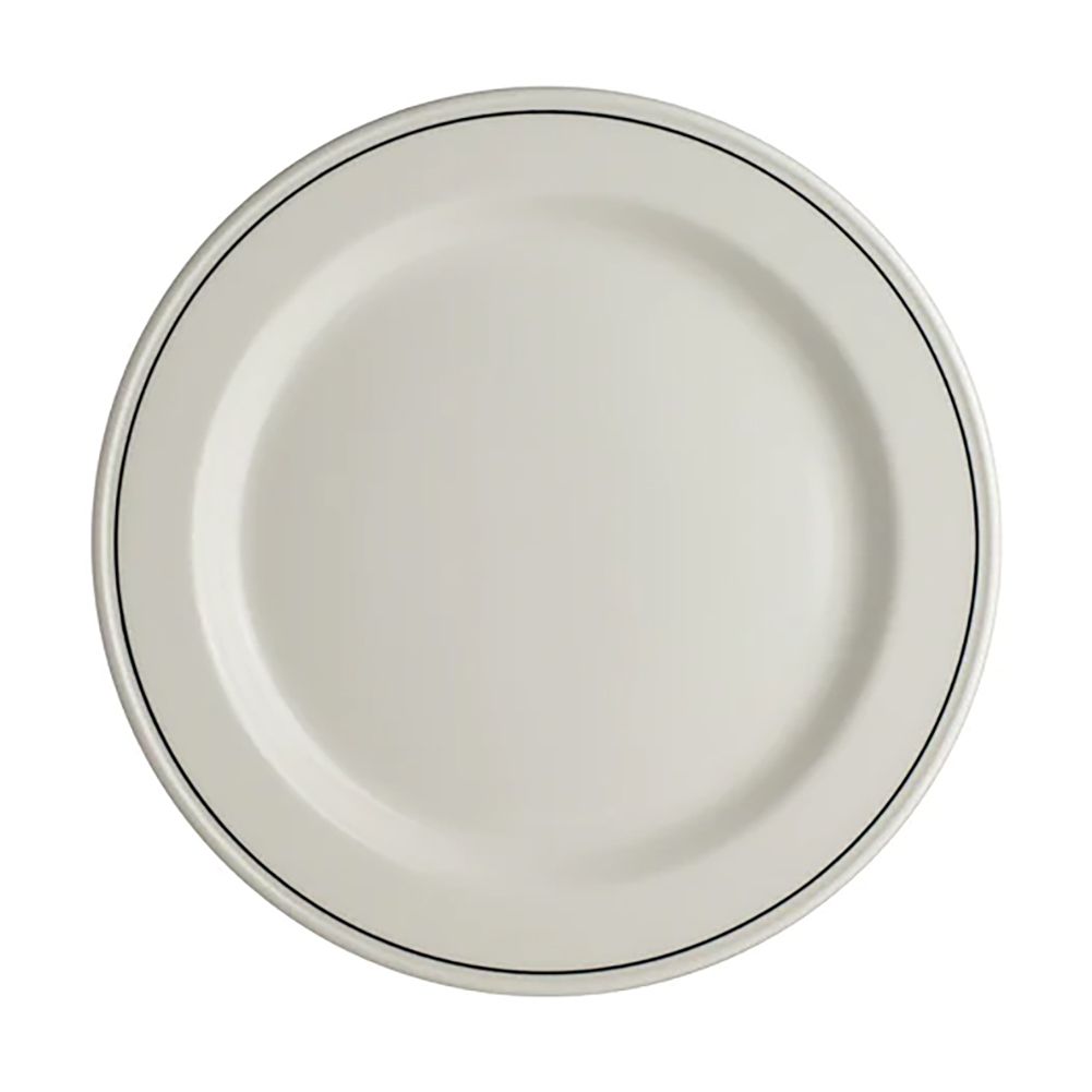 Steelite Performance Simplicity Black Line 9" Slimline Plate