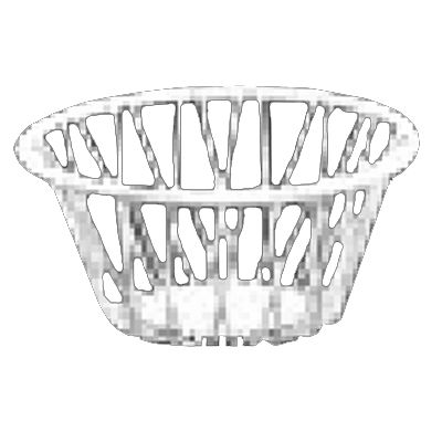 Dover European Metalworks Nickel Chrome Round 6" Euro Wire Basket