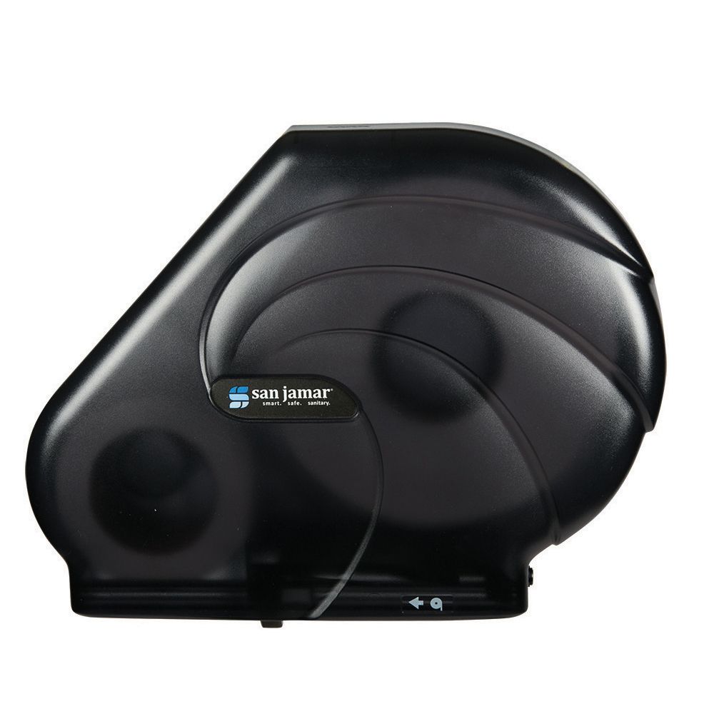 San Jamar&reg; Reserva&reg; Black Pearl Jumbo Bath Tissue Dispenser