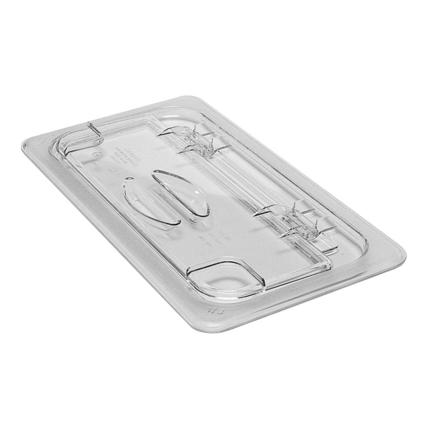 Cambro 1/3 Size Clear Lid w/ Flip Top