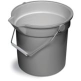 Continental Huskee&trade; Gray 14 qt Bucket
