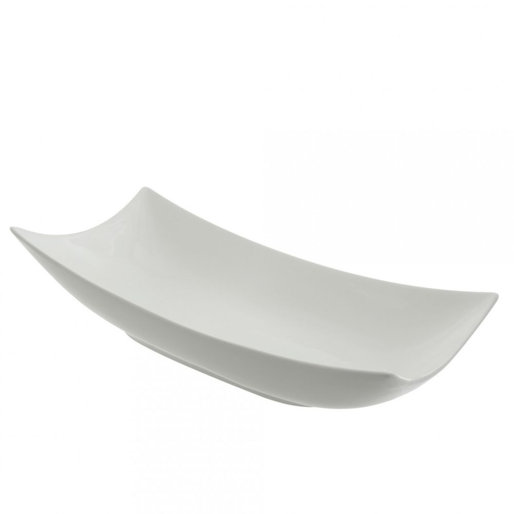 Ten Strawberry Street Oslo 21" x 10-3/8" Handled Platter