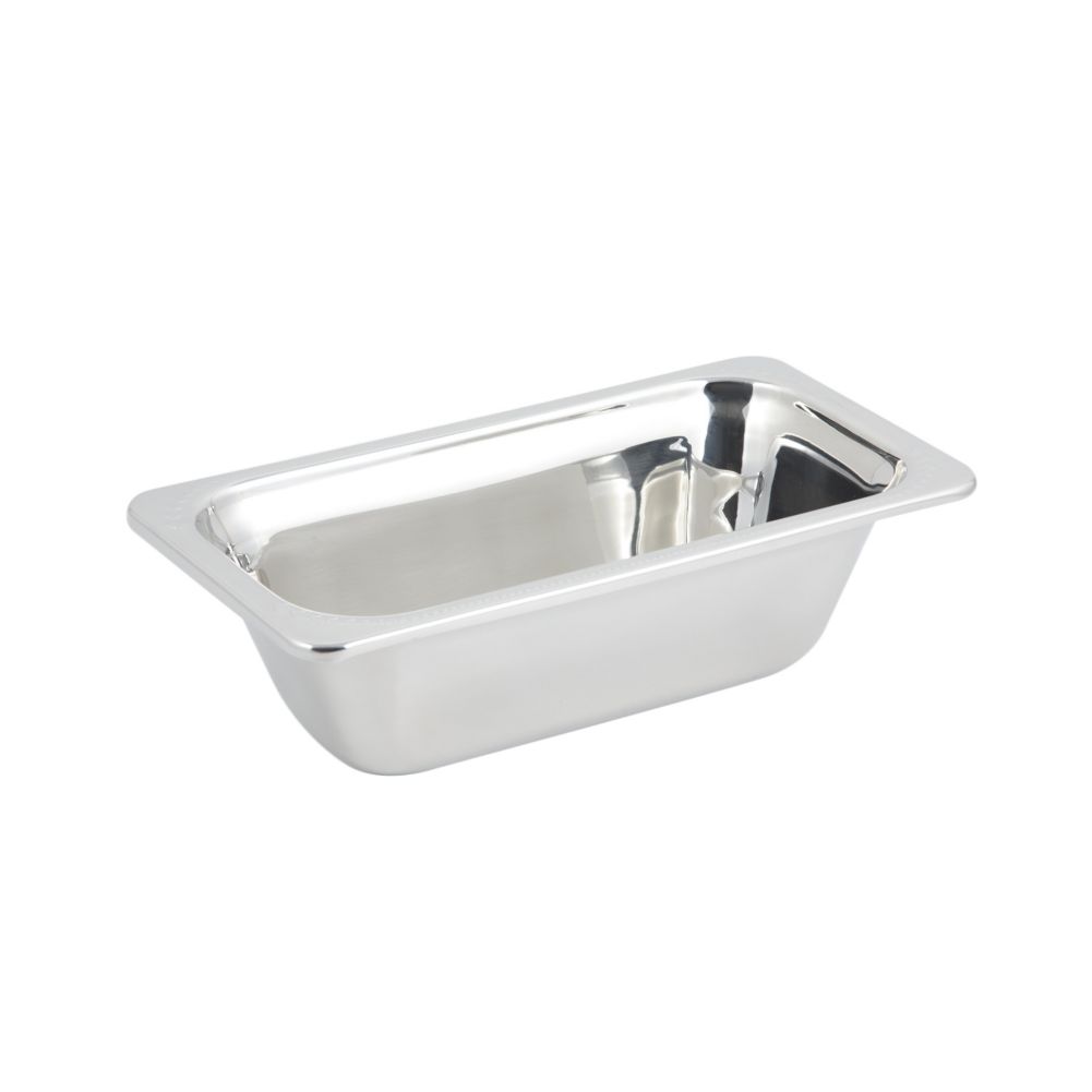 Bon Chef Laurel S/S 1/3 Size 2 Qt Food Pan