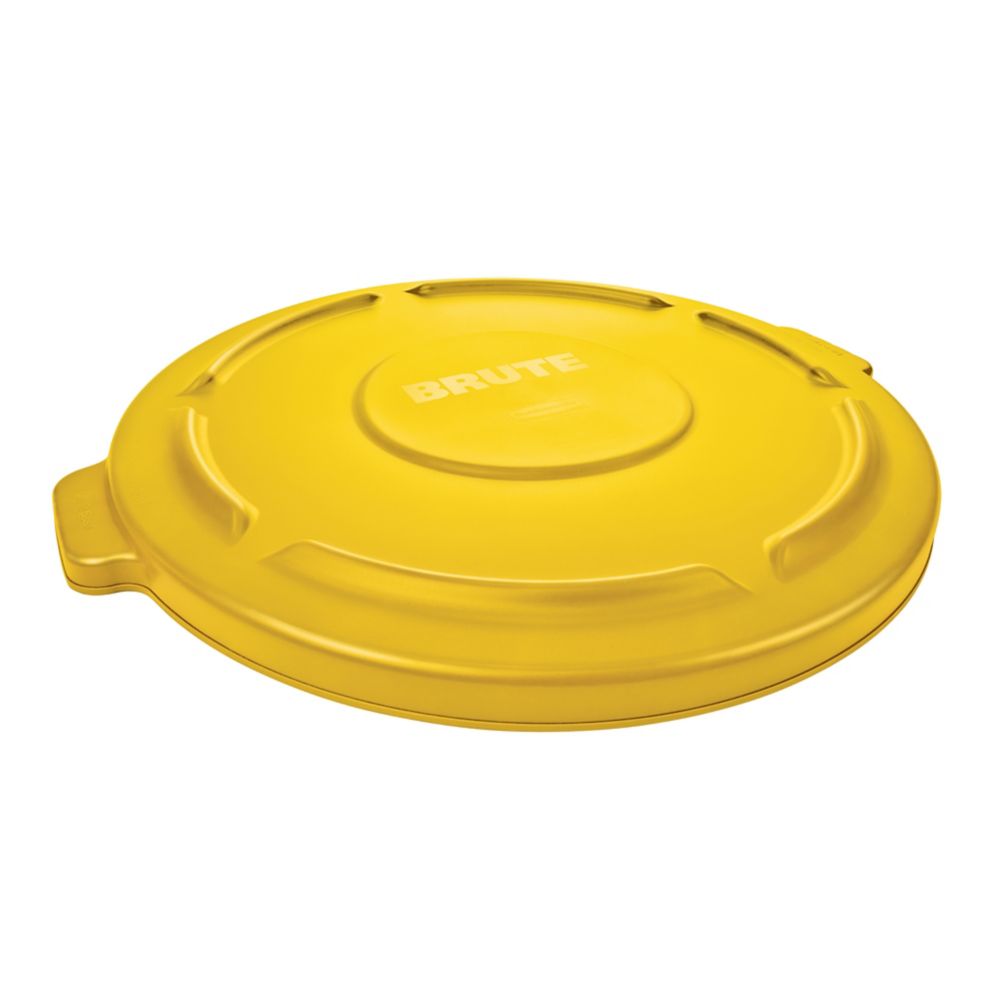 Rubbermaid BRUTE&reg; Yellow Lid for 2620 Container