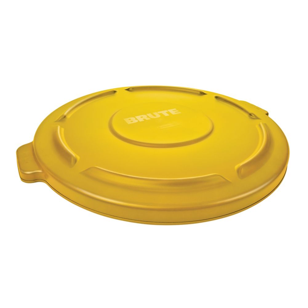 Rubbermaid BRUTE&reg; Yellow Lid for 2632 Container