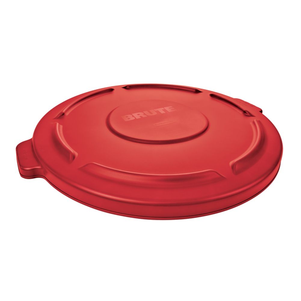 Rubbermaid BRUTE&reg; Red Lid for 2632 Container
