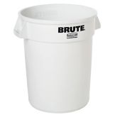 Rubbermaid BRUTE&reg; White 32 Gal Container w/o Lid