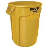 Rubbermaid BRUTE&reg; Yellow 32 Gal Container w/o Lid