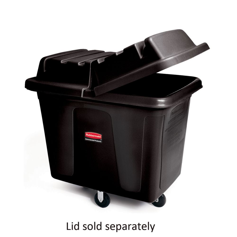Rubbermaid Black 12 cu ft Cube Truck
