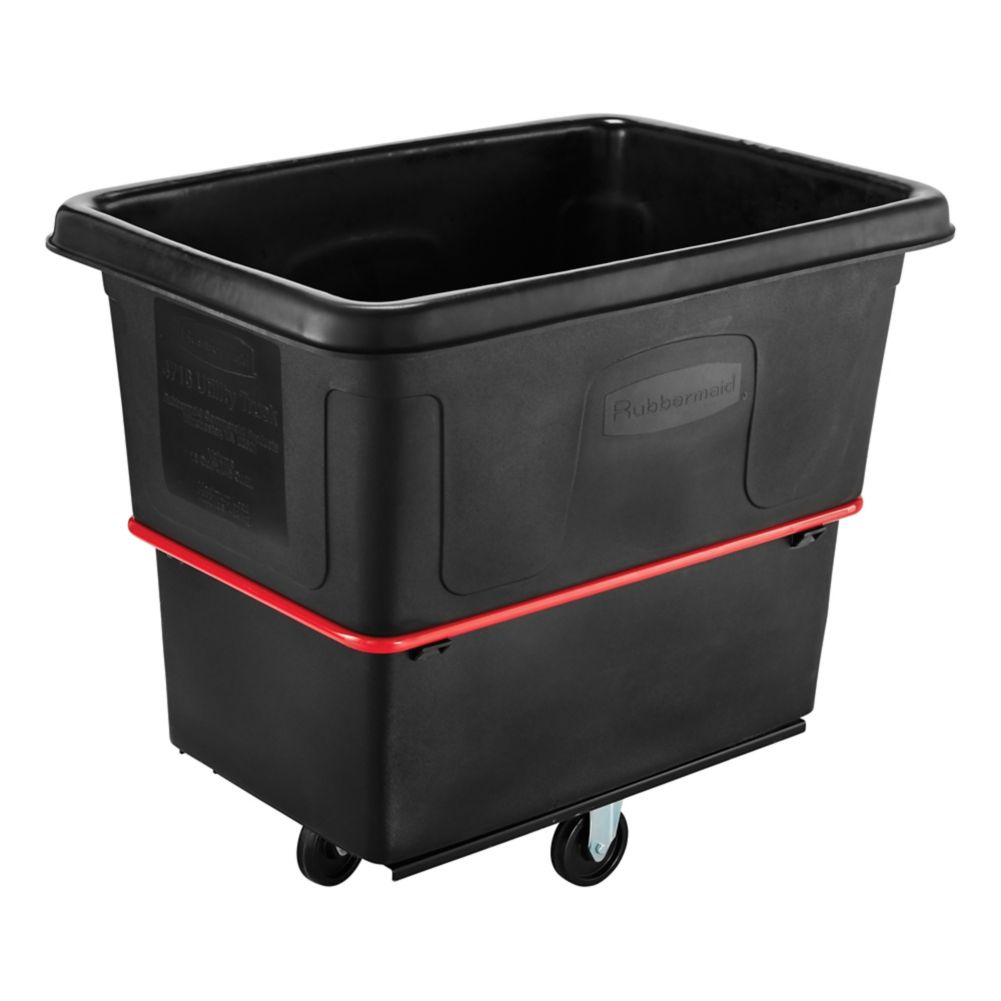 Rubbermaid Black Heavy Duty 16 cu ft Utility Truck