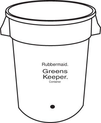 Greenskeeper Inner 20 gal Container w/ Holes