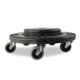 Rubbermaid BRUTE&reg; Black Dolly for 20-55 Gal Containers