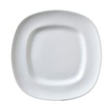 Vertex&reg; China Signature White 11-1/2 In. Square Fusion Plate