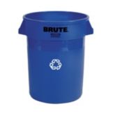 Rubbermaid BRUTE&reg; Blue 44 Gal Recycling Container w/o Lid